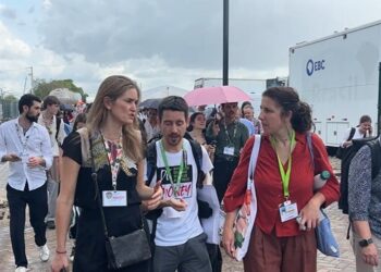 La COP30 desaloja el pabellón de negociaciones por un incendio.MITECO