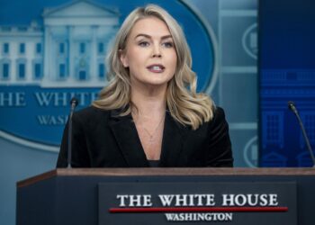 La portavoz de la Casa Blanca, Karoline Leavitt Europa Press/Contacto/Bonnie Cash - Pool via CNP