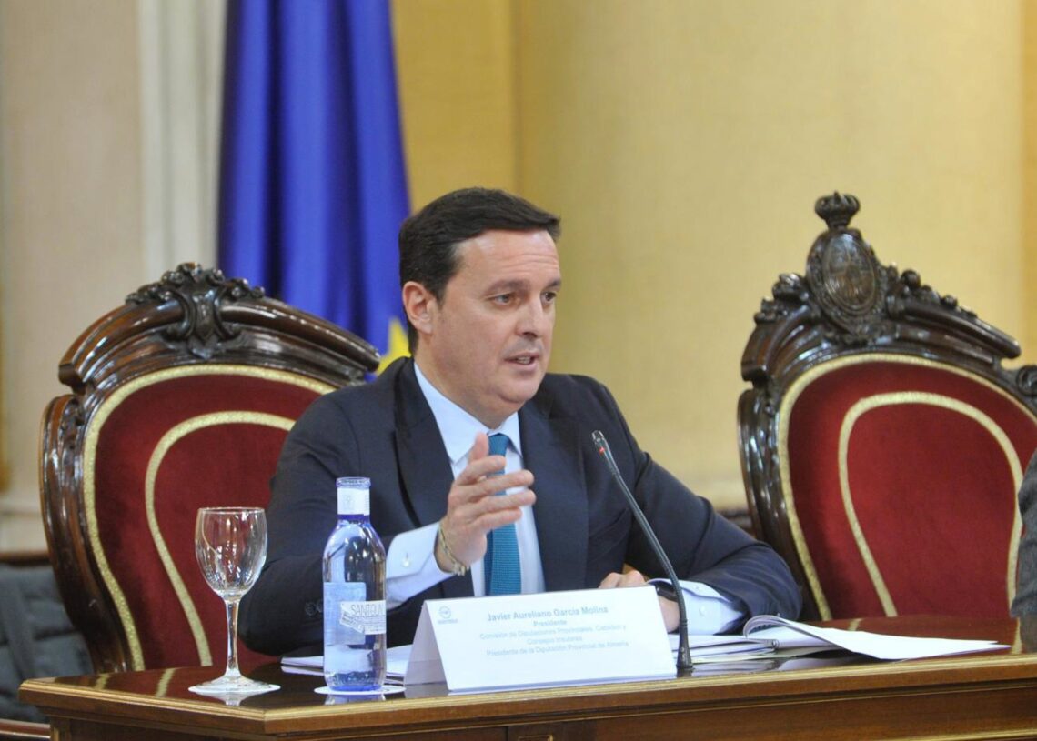 Archivo - Javier Aureliano Garcia preside la Comisión de Diputaciones, Consejos y Cabildos de la FEMP. (Foto de archivo).DIPUTACIÓN - Archivo