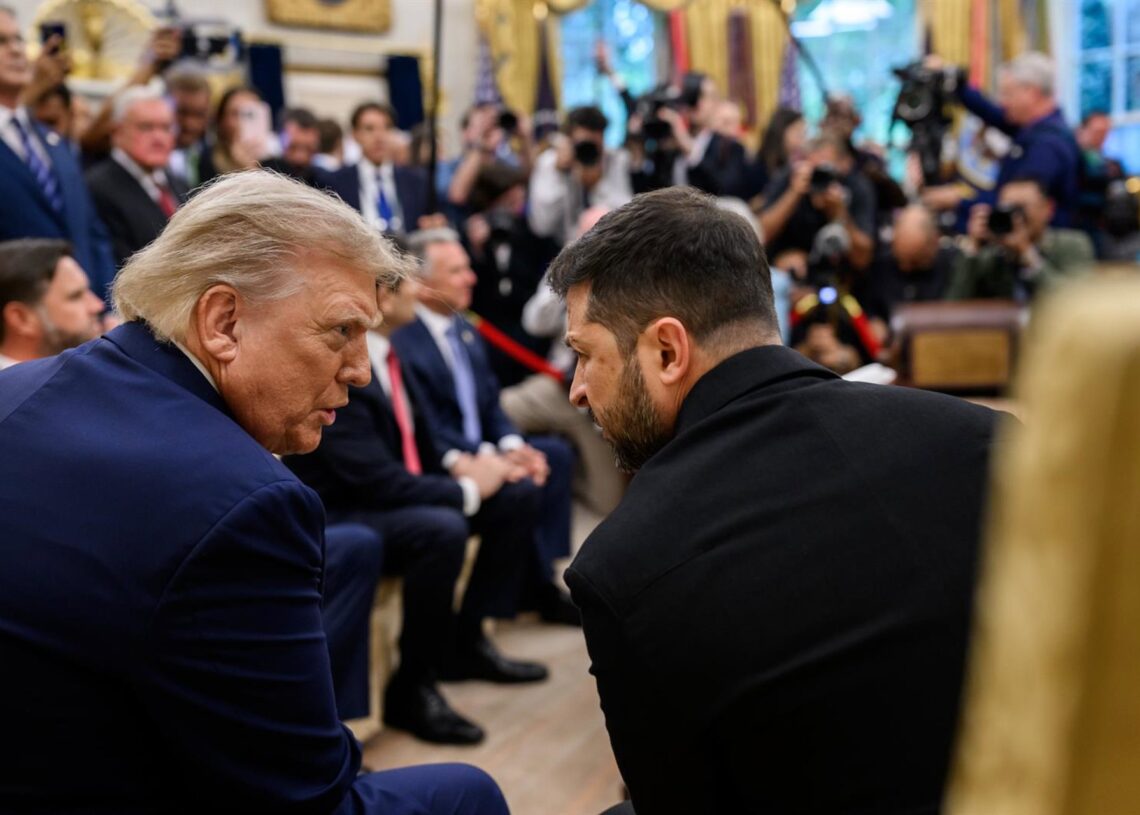 Archivo - Donald Trump y Volodimir Zelenski.Europa Press/Contacto/White House - Archivo