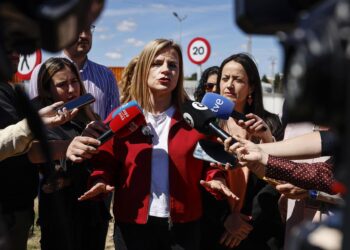 Archivo - La delegada del Gobierno en la Comunitat Valenciana, Pilar Bernabé, ofrece declaraciones a los mediosRober Solsona - Europa Press - Archivo