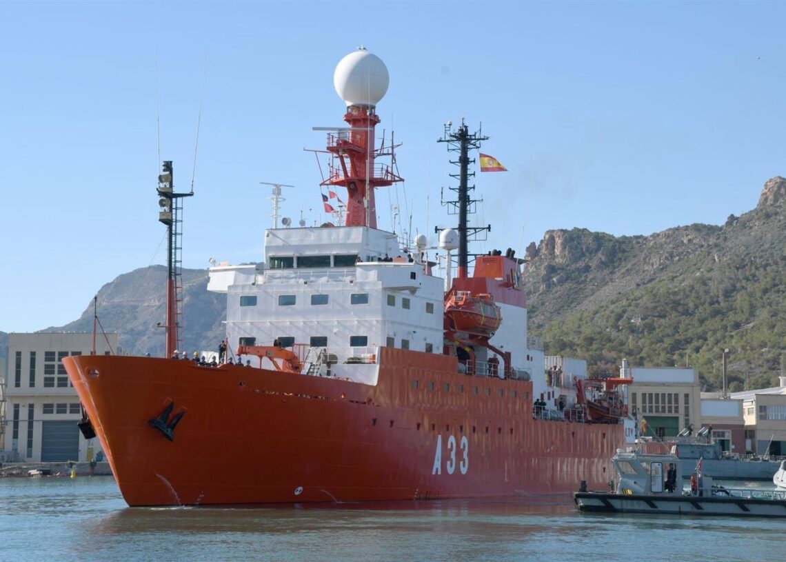 Archivo - El buque de investigación oceanográfica 'Hespérides'ARMADA - Archivo