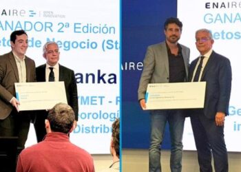 Enaire premia dos 'start-ups' que innovan en meteorología precisa en tiempo realENAIRE