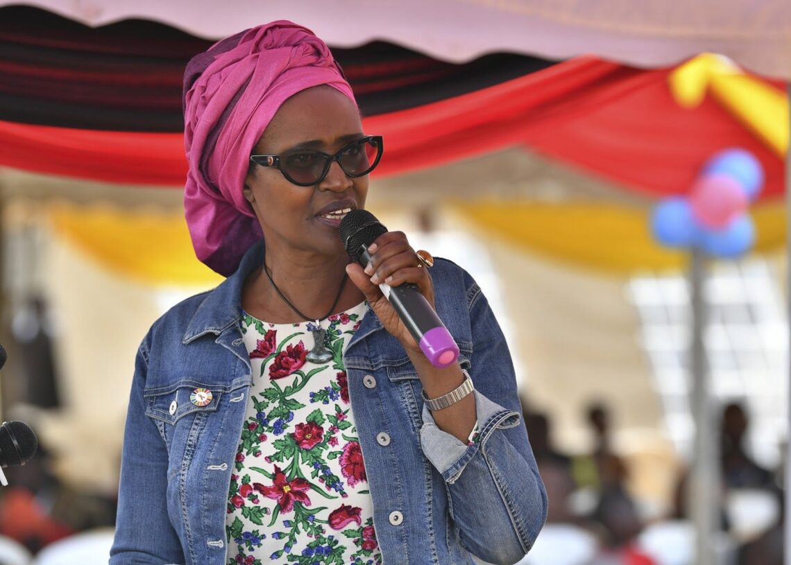 Archivo - La directora ejecutiva de ONUSIDA, Winnie ByanyimaONUSIDA - Archivo