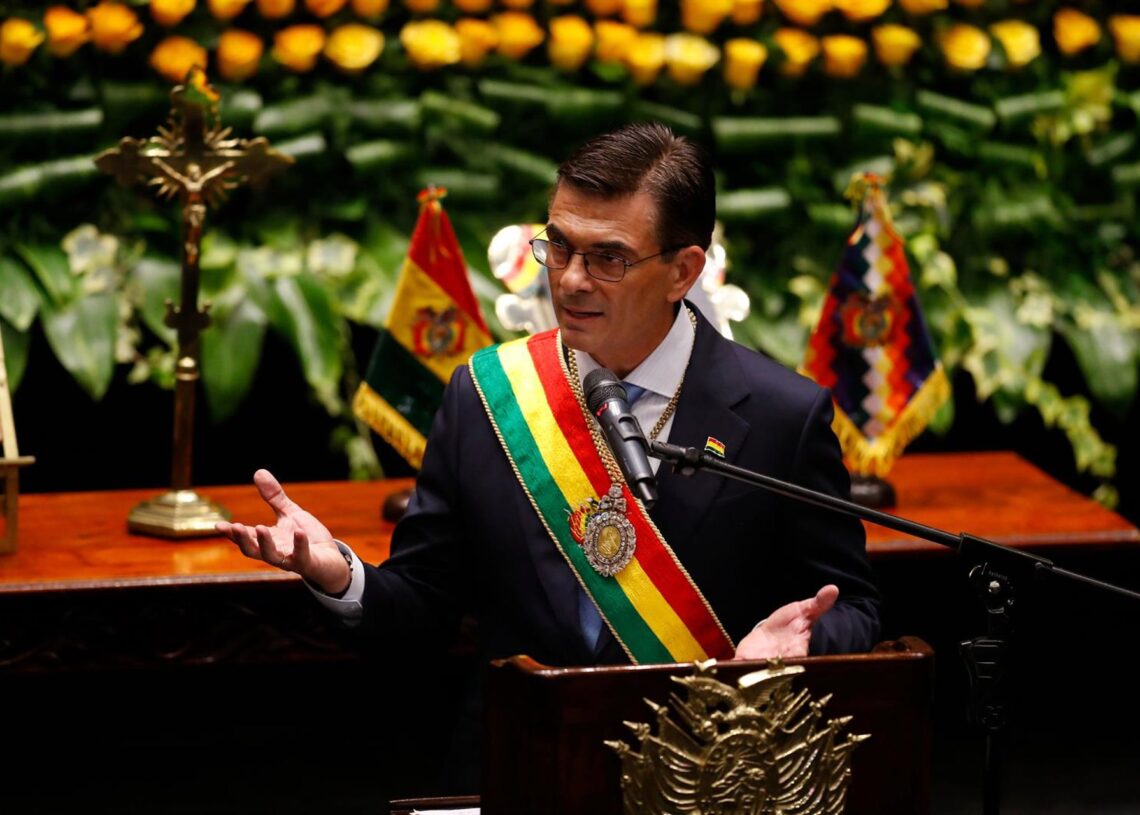 Rodrigo Paz, presidente de Bolivia.Europa Press/Contacto/Luis Gandarillas