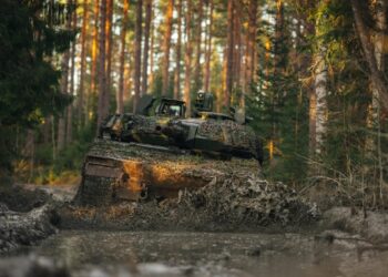 Archivo - Un vehículo de combate de infantería CV90MKIIIC de BAE SystemsBAE SYSTEMS - Archivo