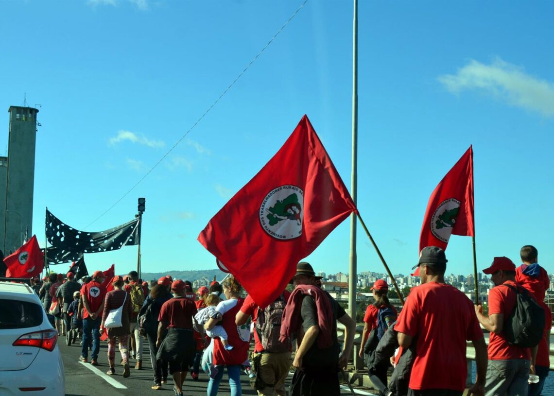 Archivo - Protesta del Movimiento de los Trabajadores Rurales Sin Tierra (MST) en Brasil (archivo).Europa Press/Contacto/Cello Oliver - Archivo