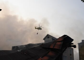 Archivo - Ataque con drones en el marco de la guerra entre Rusia y Ucrania (archivo)Europa Press/Contacto/Patrick Muzart - Archivo