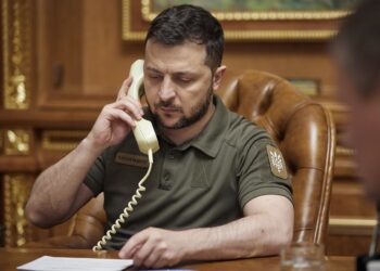 Archivo - El presidente ucraniano, Volodimir Zelenski (archivo)Europa Press/Contacto/Sarsenov Daniiar/Ukraine Pre