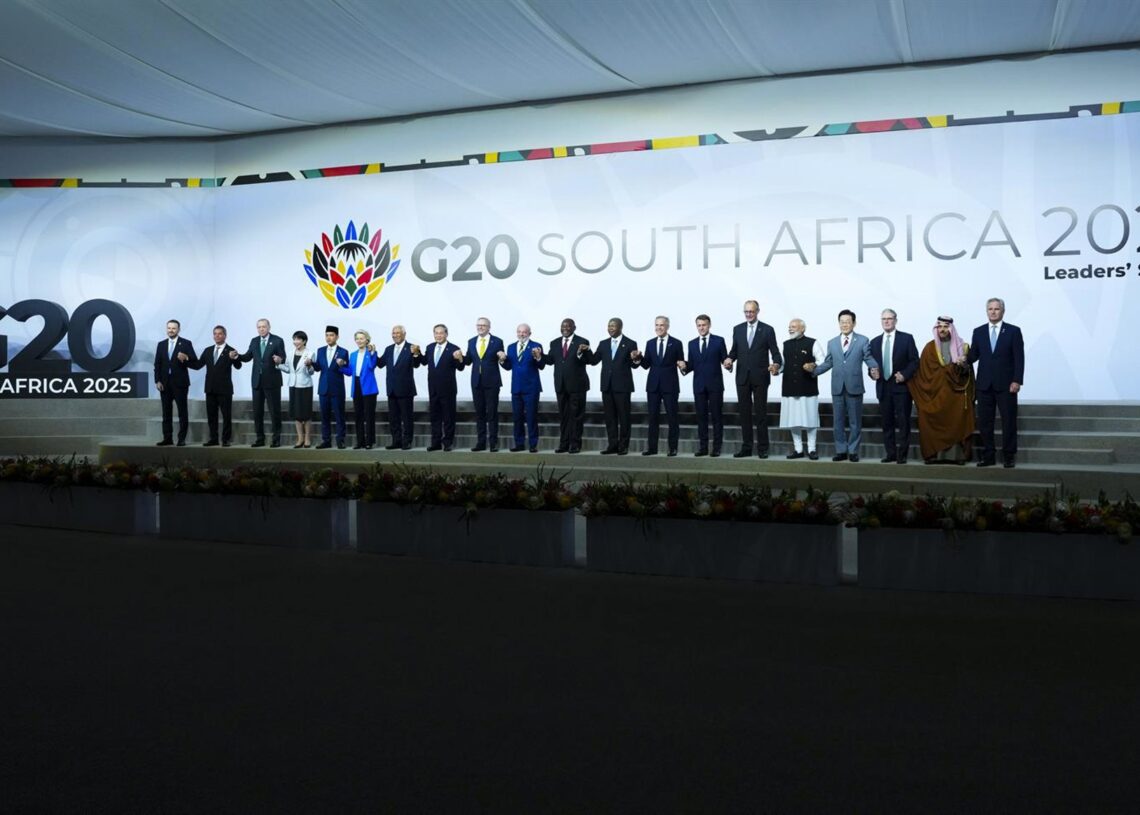 Foto de familia de la cumbre del G20 en Johannesburgo (Sudáfrica) Europa Press/Contacto/Sean Kilpatrick