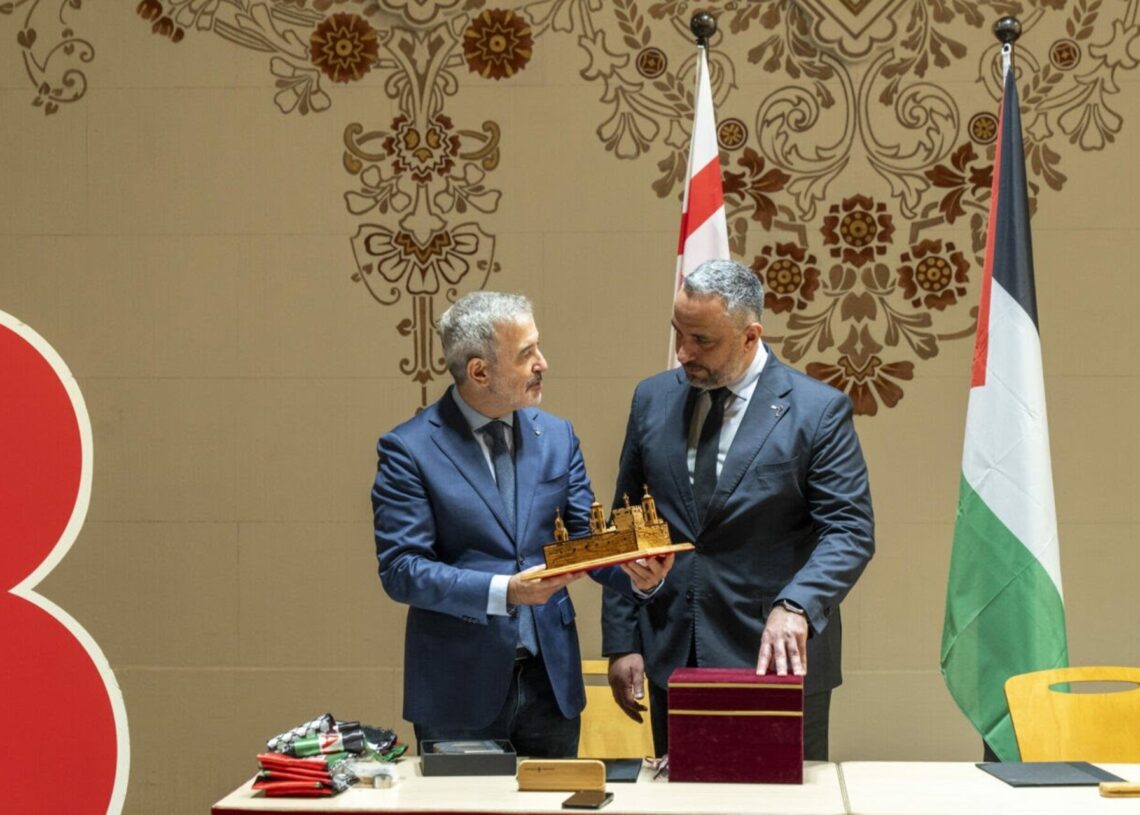 Los dos alcaldesAYUNTAMIENTO DE BARCELONA