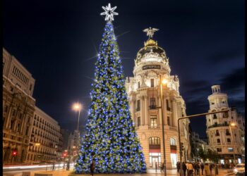 Abeto de Gran Vía y AlcaláAYUNTAMIENTO DE MADRID