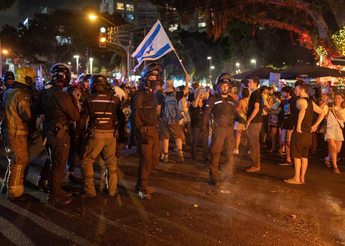 Archivo - Manifestación por los rehenes en Tel Aviv (archivo)Ilia Yefimovich/dpa - Archivo