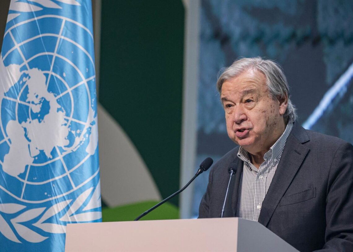 El secretario general de Naciones Unidas, António GuterresEuropa Press/Contacto/Bianca Otero