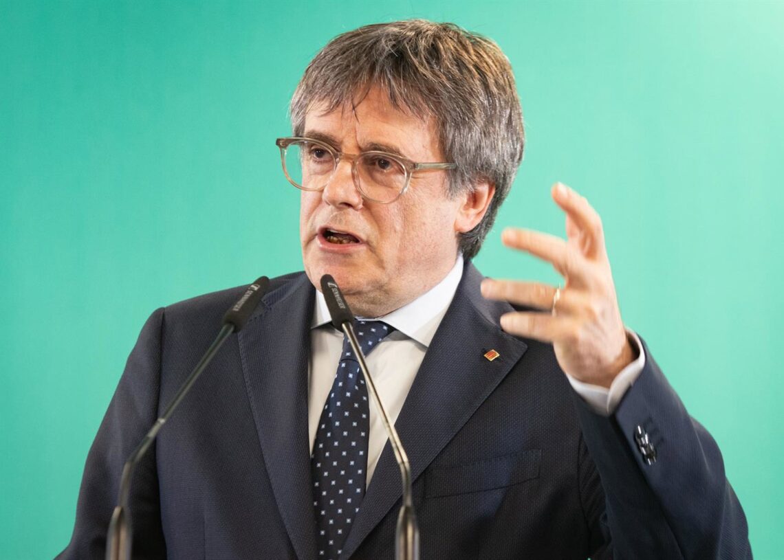 El presidente de Junts, Carles Puigdemont.Glòria Sánchez - Europa Press