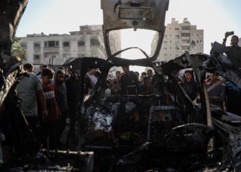 Imagen de archivo de un ataque israelí en Gaza, a 22 de noviembre de 2025 Europa Press/Contacto/Rizek Abdeljawad