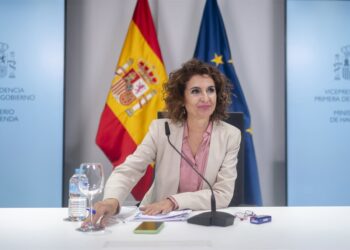 La vicepresidenta primera y ministra de Hacienda, María Jesús Montero.Alberto Ortega - Europa Press