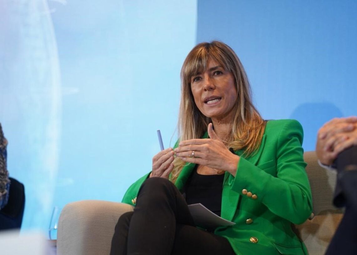 Archivo - La directora de la Cátedra de Transformación Social Competitiva de la Universidad Complutense de Madrid (UCM), Begoña Gómez, en las Jornadas de Sostenibiliad 2021 de Red Eléctrica de España.RED ELÉCTRICA DE ESPAÑA - Archivo