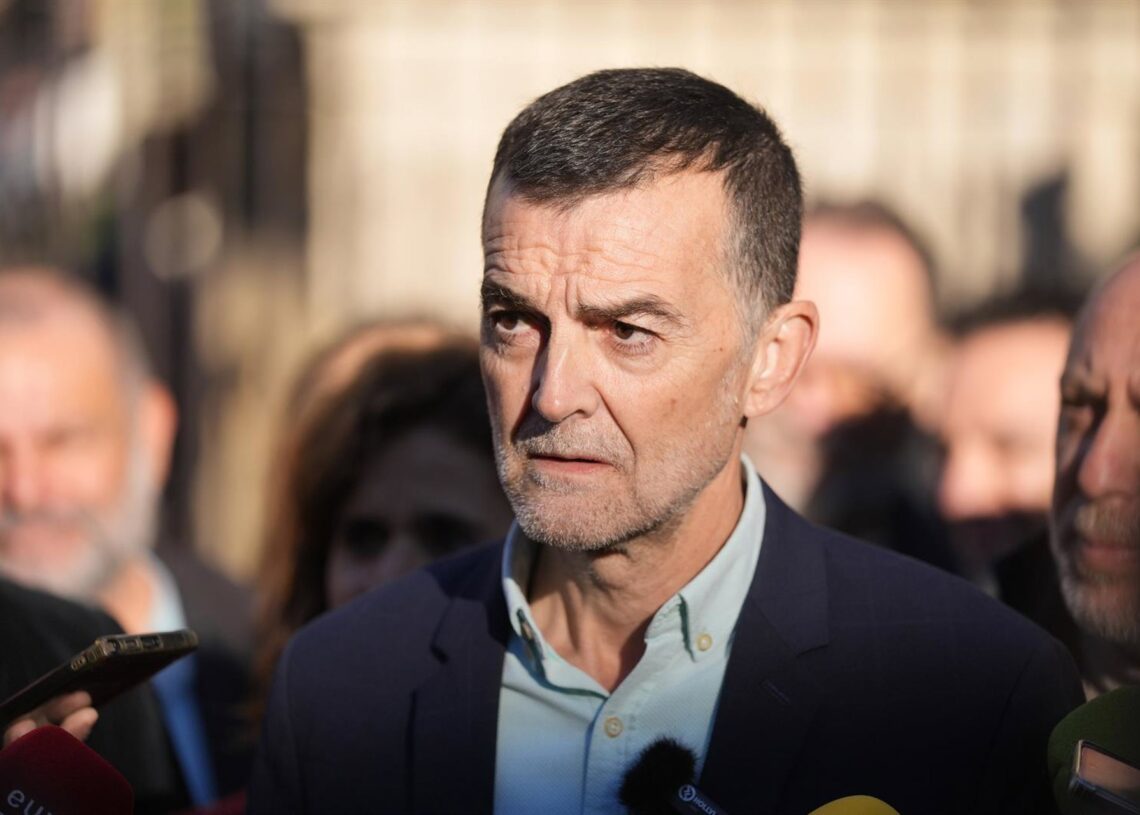 El coordinador federal de Izquierda Unida (IU) Joaquin Corchero - Europa Press