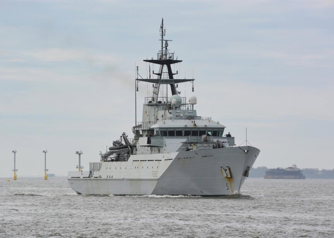 Archivo - El patrullero de la Armada británica 'HMS Severn'Ben Mitchell/PA Wire/dpa - Archivo