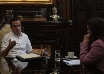 El presidente de Perú, José Jerí, responde en una entrevista en el Palacio de Gobierno, en LimaEuropa Press/Contacto/El Comercio