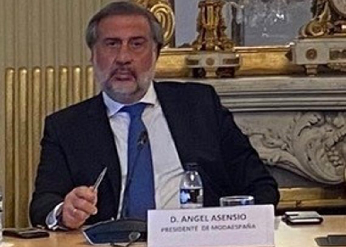 El Presidente de Confederación ModaEspaña ,  Ángel AsensioCONFEDERACIÓN MODAESPAÑA
