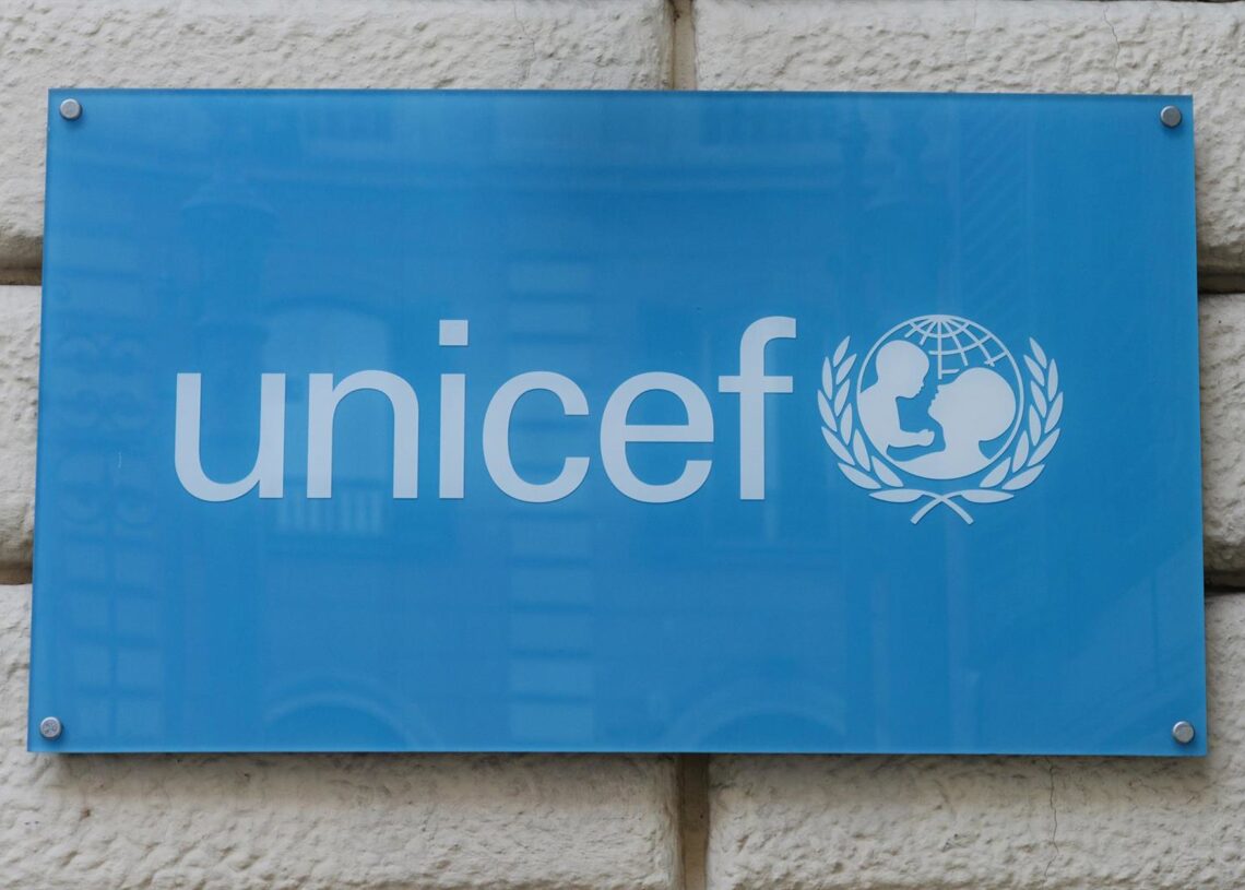 Archivo - Fotografía de archivo del logo del Fondo de Naciones Unidas para la Infancia (UNICEF)Angelika Warmuth/dpa - Archivo