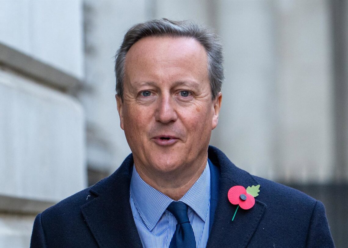 El ex primer ministro de Reino Unido David Cameron (archivo)Europa Press/Contacto/Thomas Krych