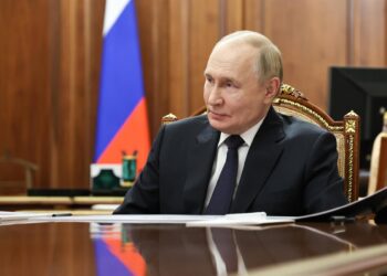 El presidente de Rusia, Vladimir Putin, durante una reunión en el KremlinEuropa Press/Contacto/Gavriil Grigorov