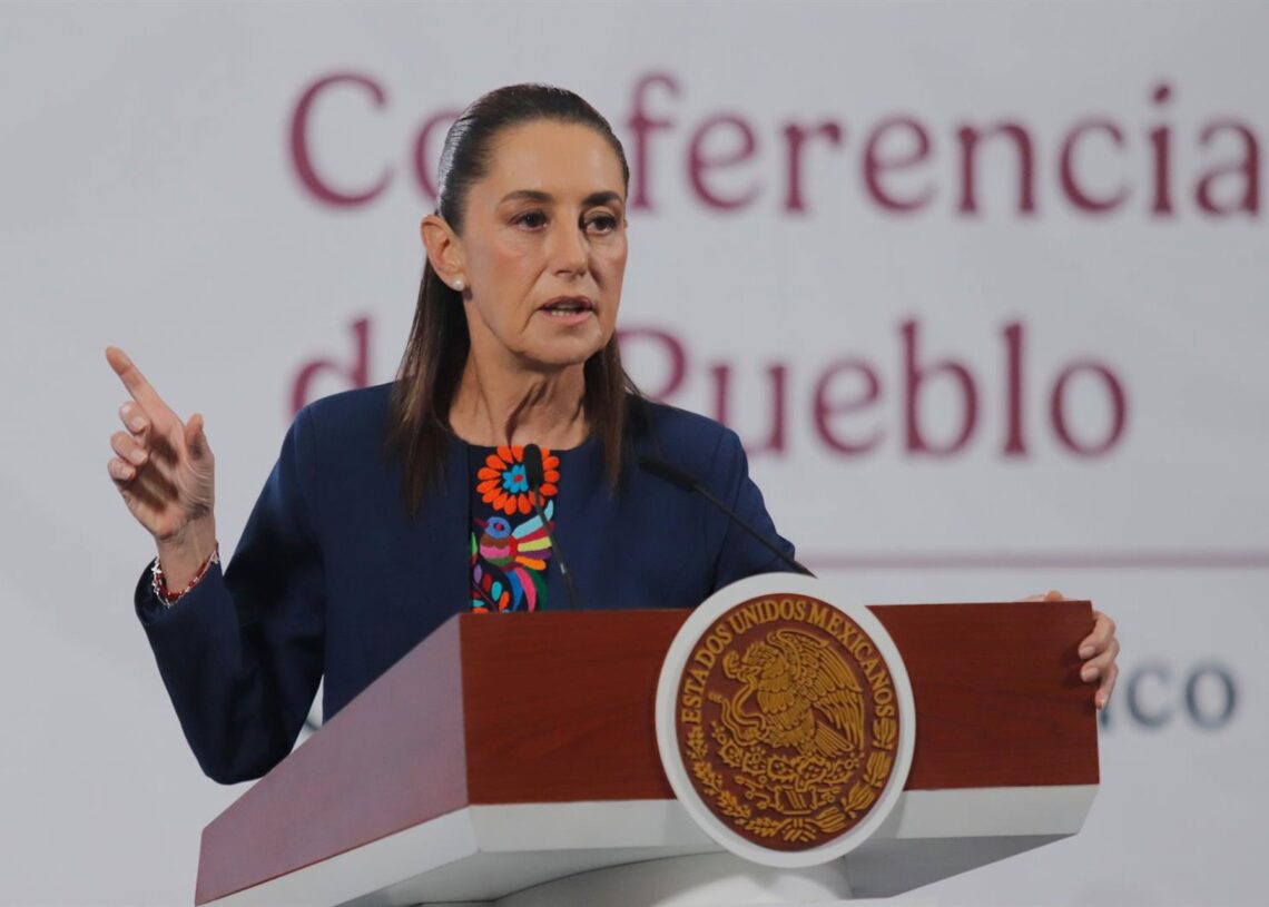 La presidenta de México, Claudia SheinbaumEuropa Press/Contacto/Carlos Santiago