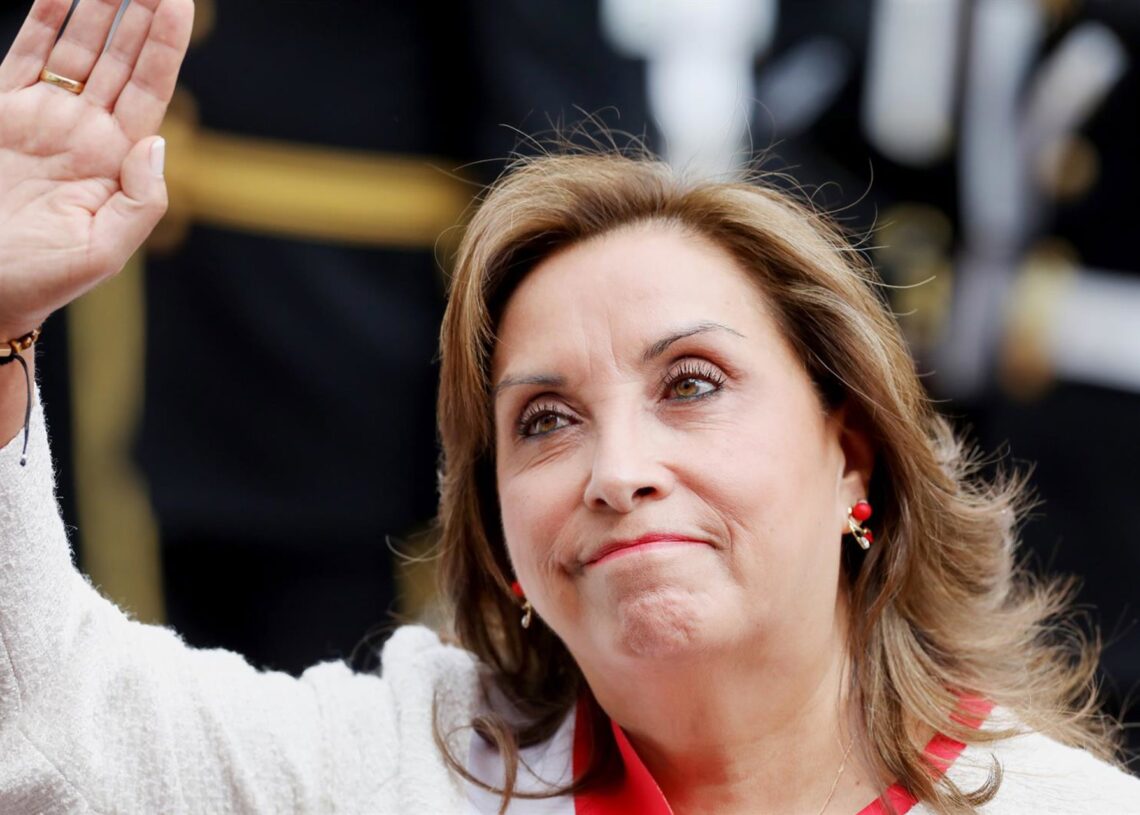 Archivo - La expresidenta de Perú Dina BoluarteEuropa Press/Contacto/Mariana Bazo - Archivo