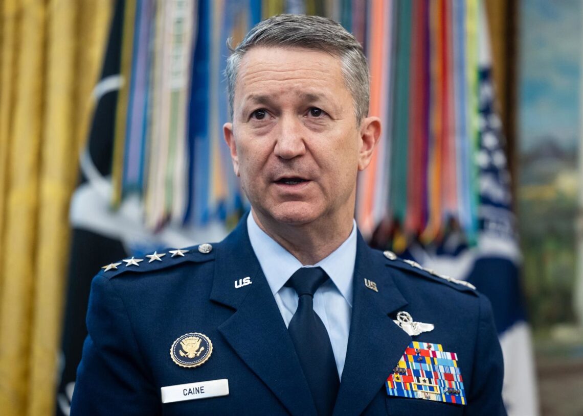 Archivo - El jefe del Estado Mayor Conjunto de Estados Unidos, Dan CaineEuropa Press/Contacto/Francis Chung - Pool via CNP