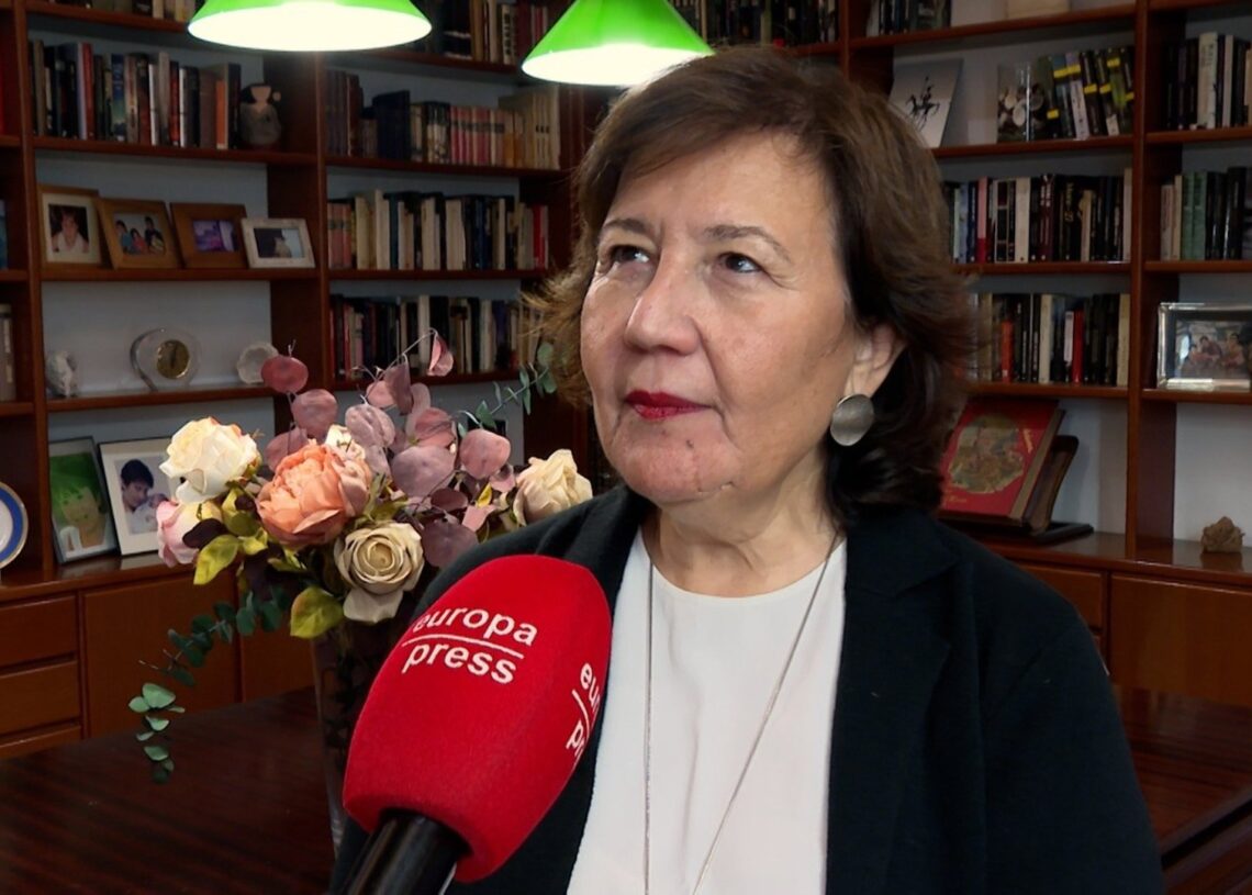 Archivo - La presidenta de la Asociación de Fiscales, Cristina Dexeus.EUROPA PRESS - Archivo