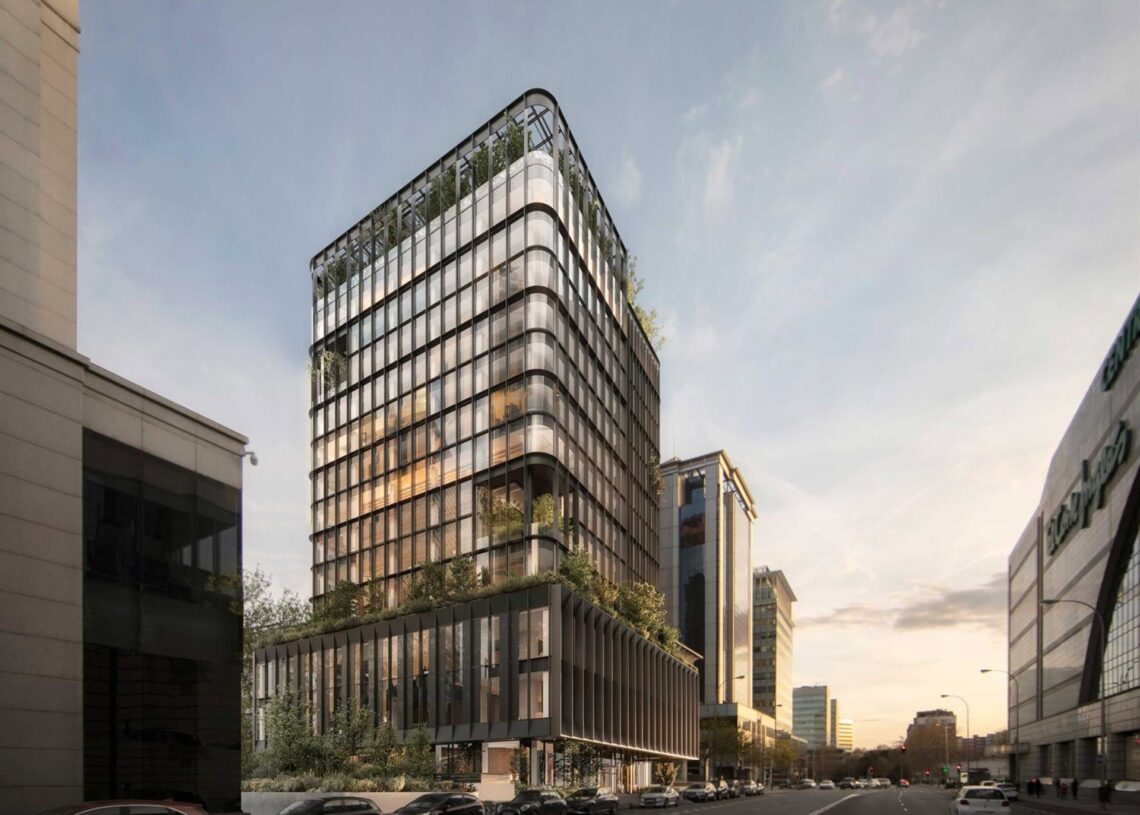 Edificio Faro, que alberga las oficinas de RenfeCBRE