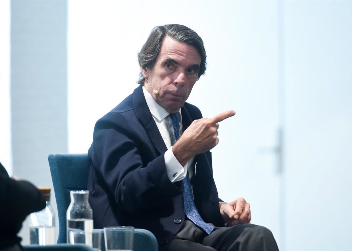 El expresidente del Gobierno José María Aznar.Gustavo Valiente - Europa Press