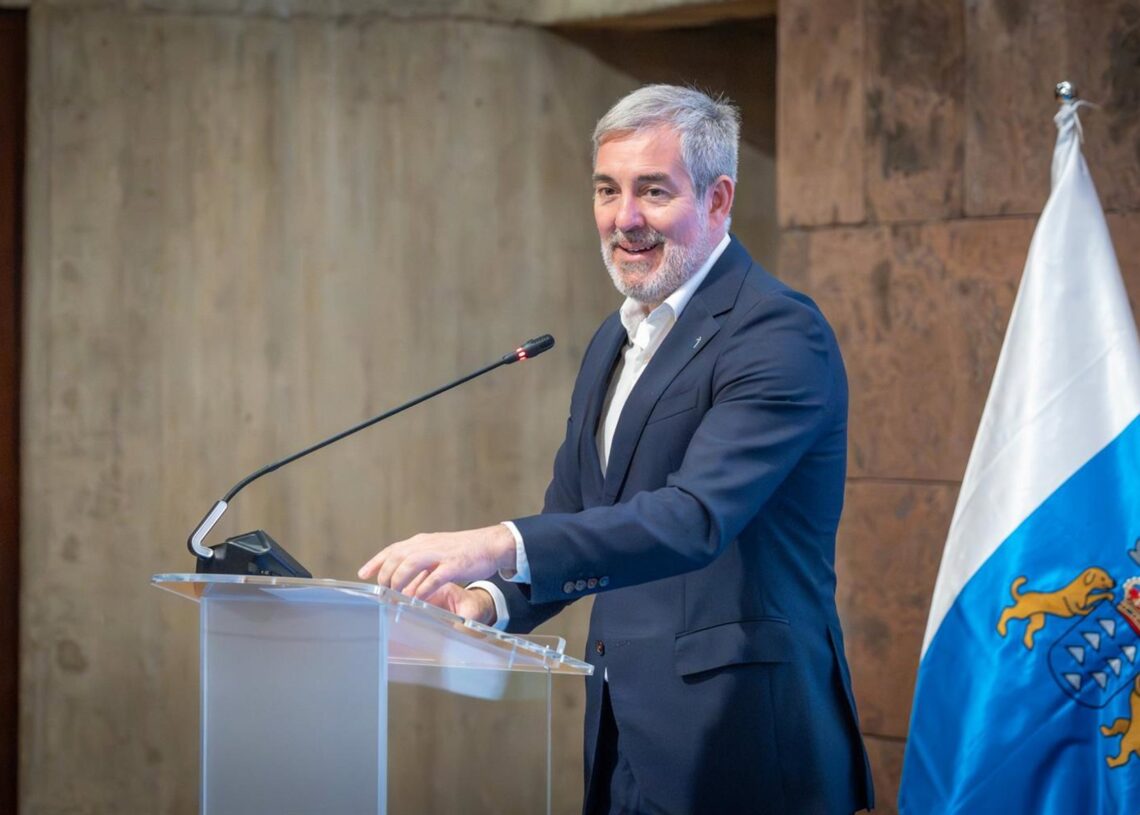 Archivo - El presidente de Canarias, Fernando ClavijoGOBIERNO DE CANARIAS - Archivo