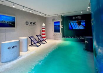 MSC Cruceros inaugura su primera 'pop-up' store inmersiva en Madrid.MSC CRUCEROS