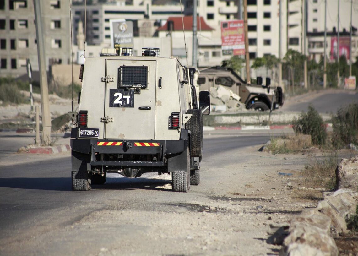 Archivo - Vehículos del Ejército de Israel en Yenín, Cisjordania (archivo)Nasser Ishtayeh/SOPA Images via / DPA - Archivo