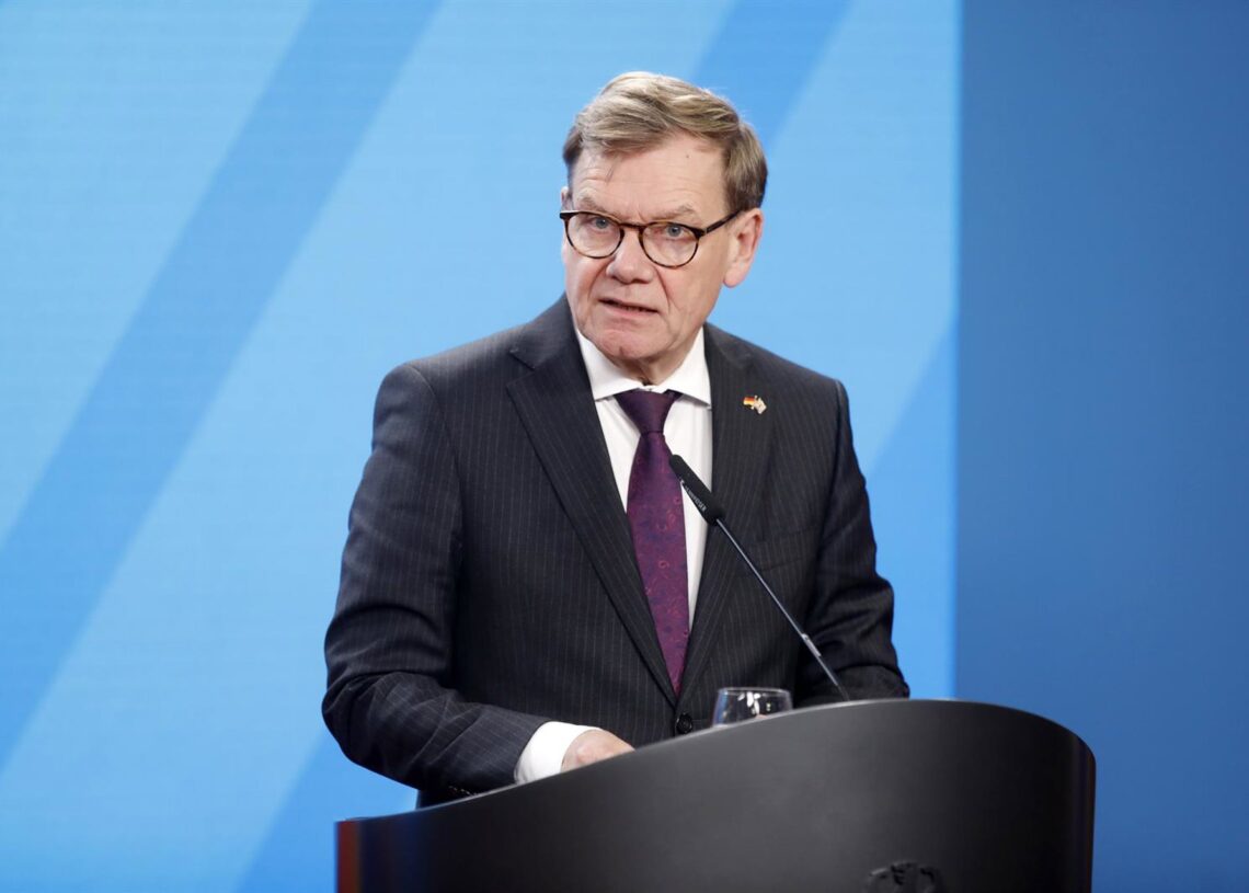 El ministro de Exteriores de Alemania, Johann Wadephul, durante una rueda de prensa en Berlín (archivo)Europa Press/Contacto/Bernd Elmenthaler