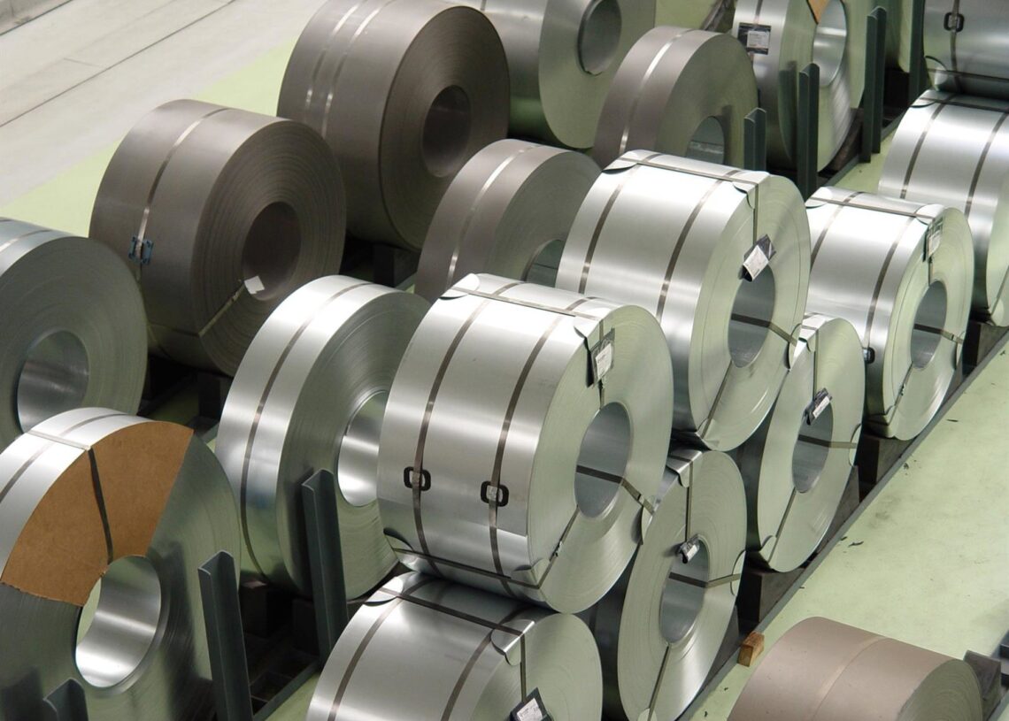 Archivo - Rollos de acero en una fábrica.GONVARRI STEEL SERVICES - Archivo