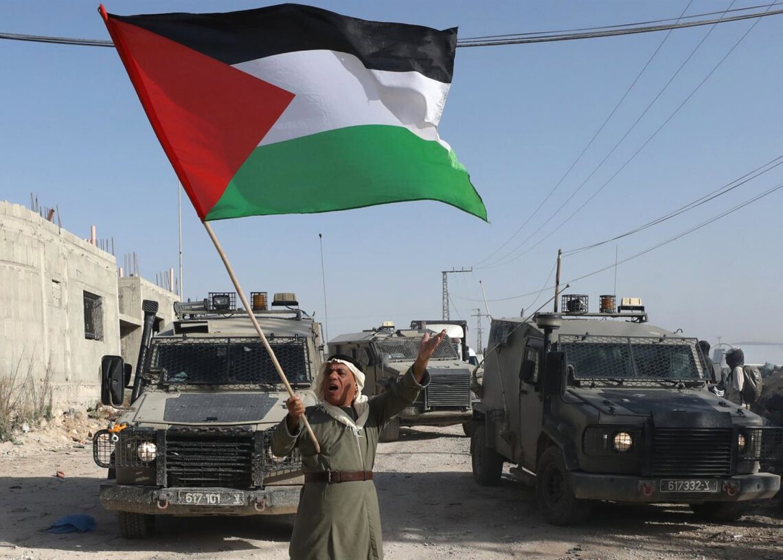 Bandera de Palestina (Archivo) Europa Press/Contacto/Nidal Eshtayeh