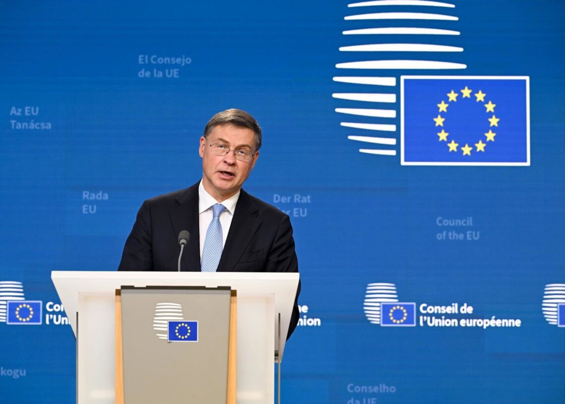 Valdis Dombrovskis.Frederic Sierakowski/EU Council/ DPA
