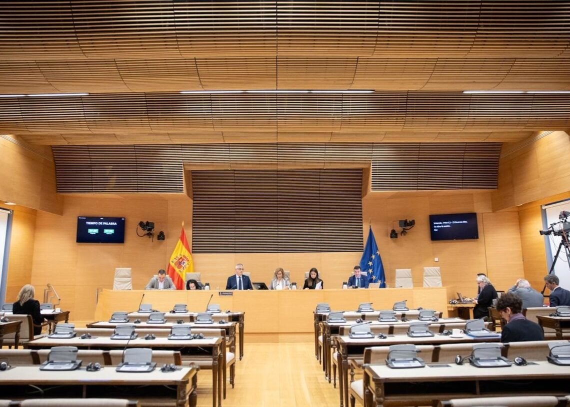 El secretario de Estado, David Lucas, durante su participación en la Comisión de Vivienda del Congreso de los Diputados. A 25 de noviembre de 2025.MINISTERIO DE VIVIENDA