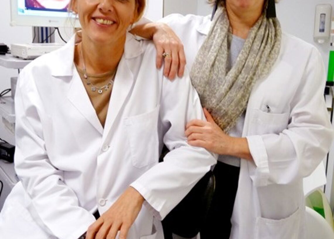 Archivo - Dra Ana Machado y Judith Wuhl.QUIRONSALUD - Archivo