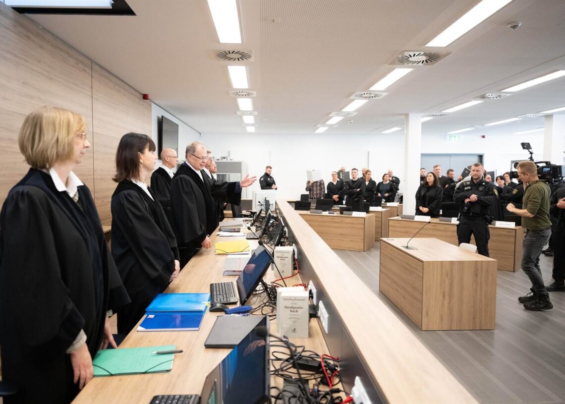 Juicio contra militantes de extrema izquierdaSebastian Kahnert/dpa