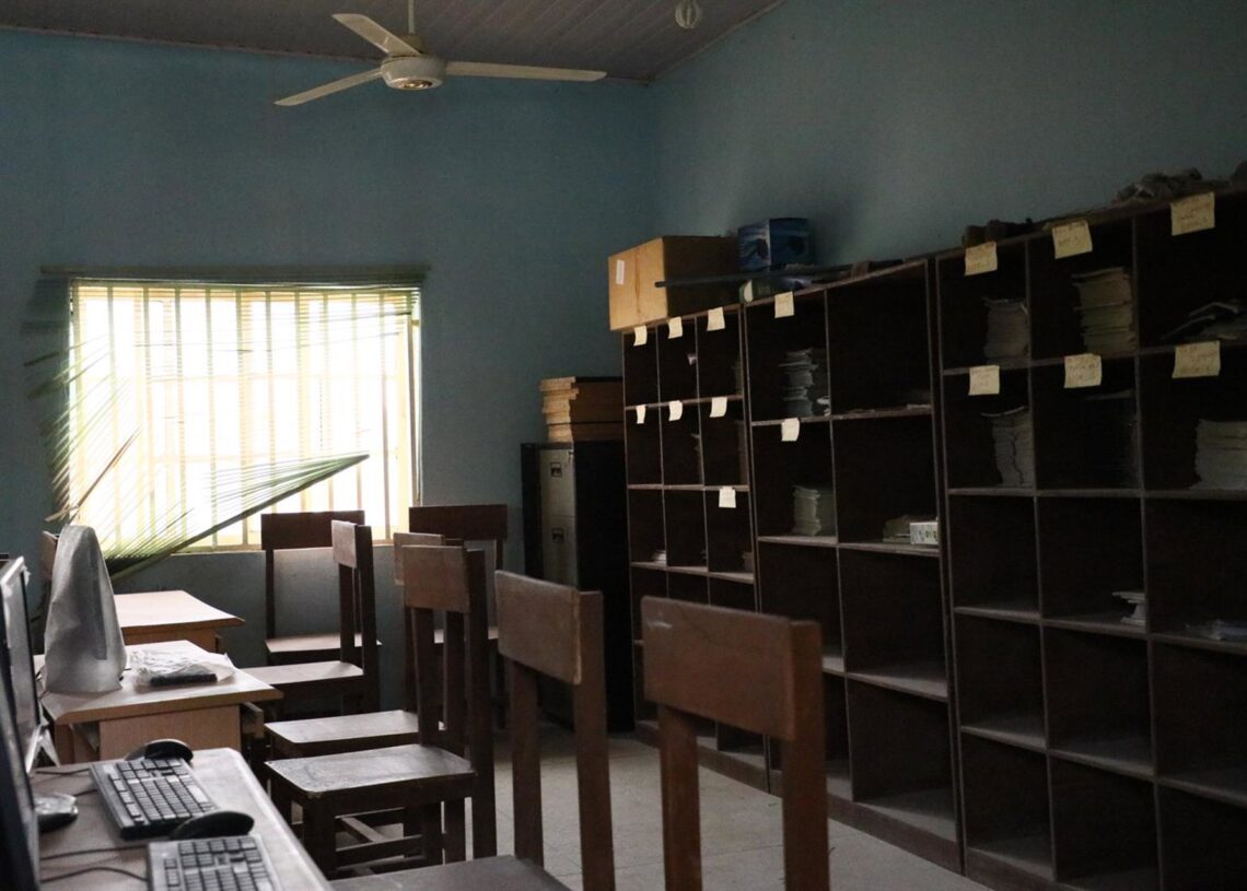 Archivo - Una clase vacía en el noroeste de NigeriaEuropa Press/Contacto/Emma Houston - Archivo