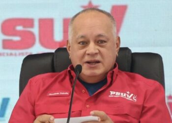 El secretario general del PSUV y ministro del Interior de Venezuela, Diosdado CabelloPSUV