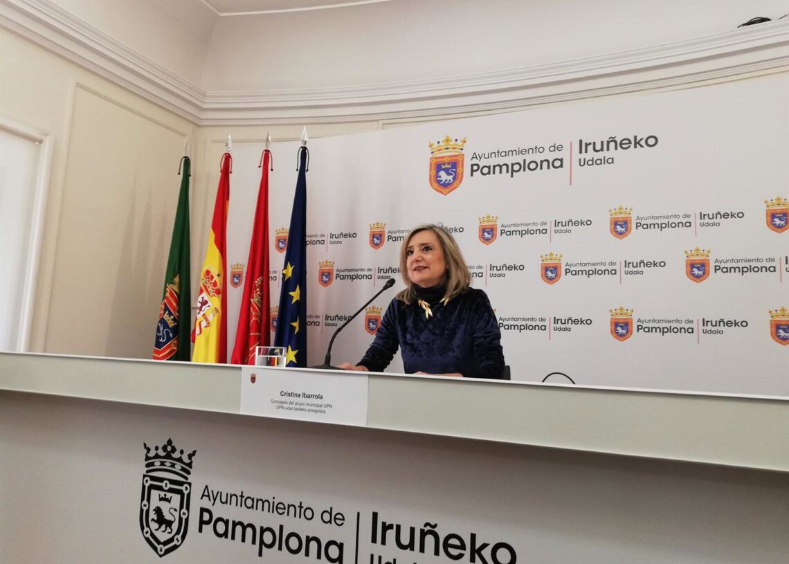 Archivo - Cristina Ibarrola, presidenta de UPN.EUROPA PRESS - Archivo