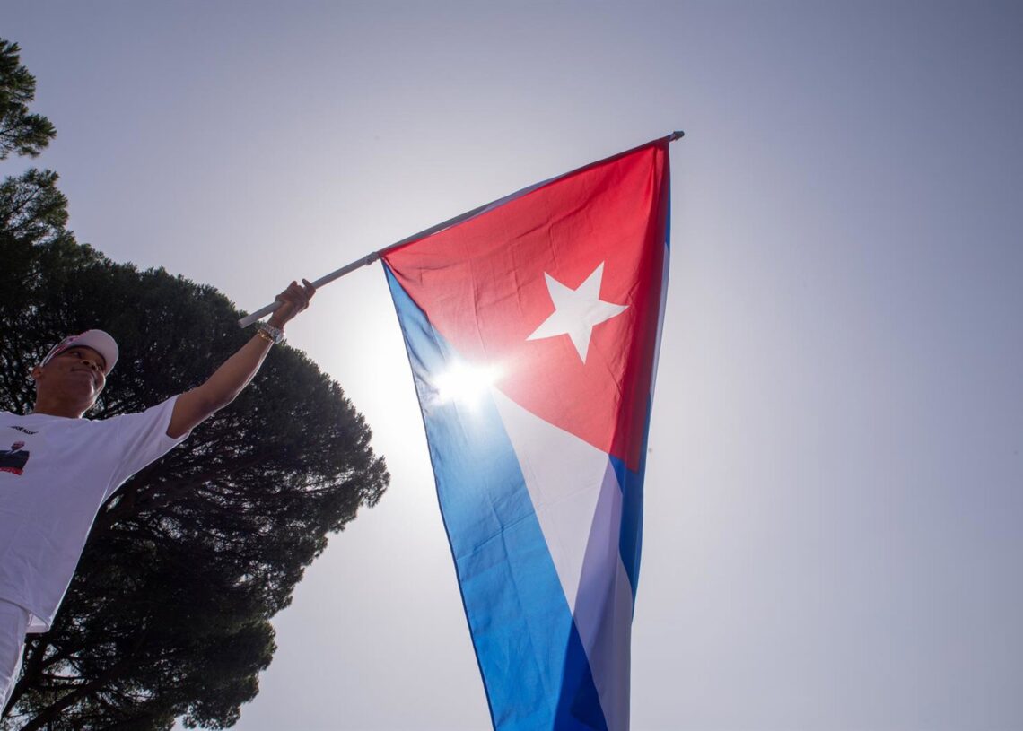 Archivo - Imagen de archivo de una maniestación contra el Gobierno de Cuba.Europa Press/Contacto/Matteo Nardone - Archivo