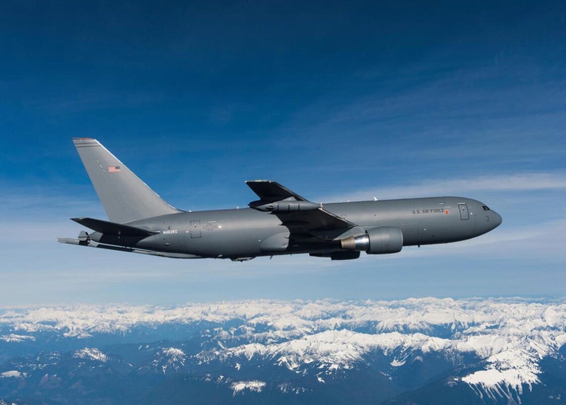 Archivo - Un avión cisterna KC-46A de BoeingBOEING - Archivo